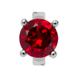 Christina Rund Garnet rings* køb det billigst hos Guldsmykket.dk her
